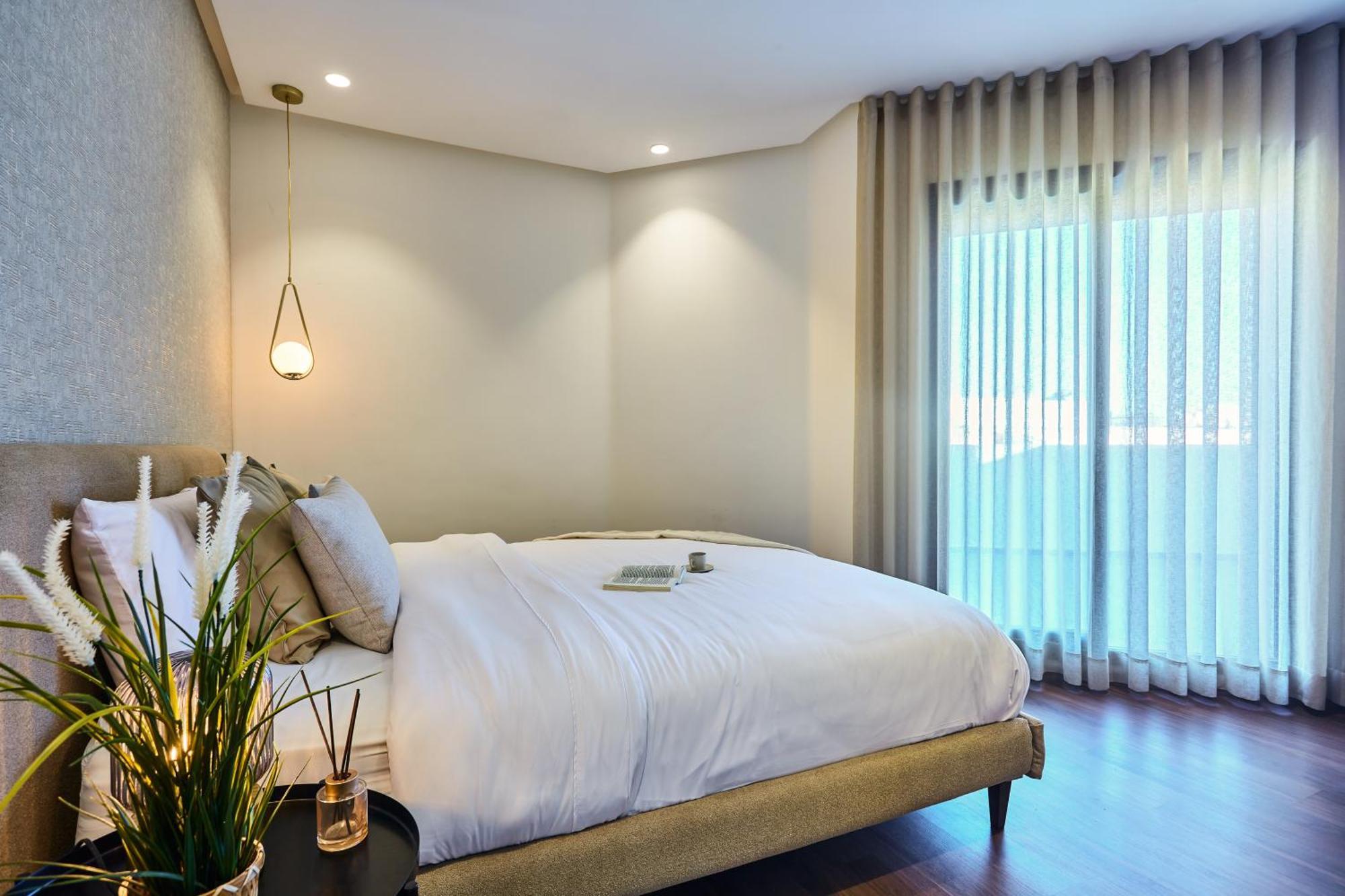 Appartamento Sleek And Modern 2-Bed Unit In Downtown Casa Casablanca Esterno foto
